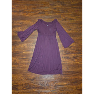 Falls Creek Burgundy Maroon Dress size small